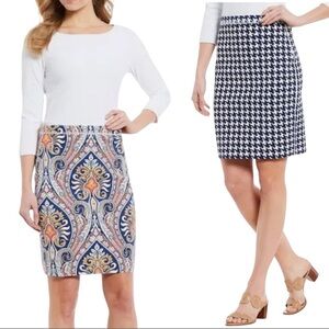 J McLaughlin Halle Reversible Pencil Skirt
